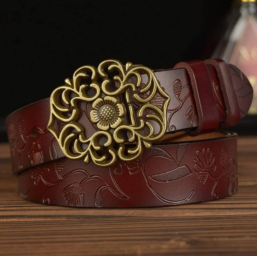 Plus Size Available Women's Leather Belts Fashion Ladies Waistband Female Brand Strape Width:28mm Length:100-120cm