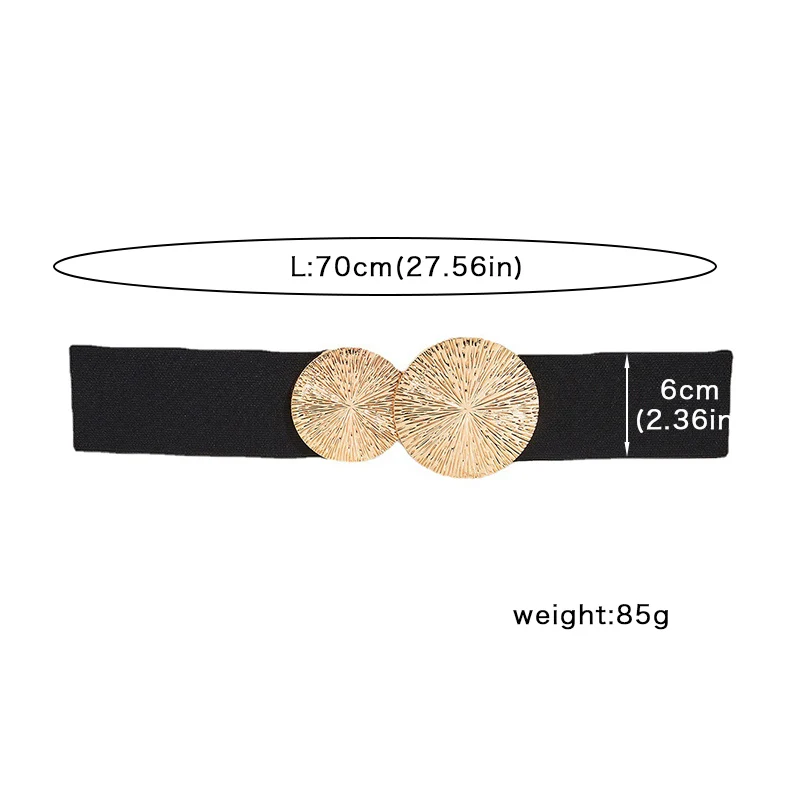Fashion Women Wide Waistband For Coat Dress Decorative Girdles Strap Metal Buckle Belt Female Body Slimming Cummerbund Corset 벨트