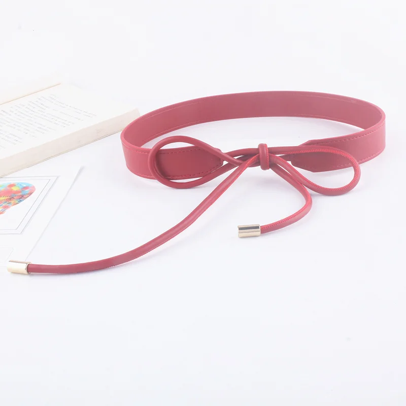 Waist Leather Belt for Women Dress Coat Suit Knot Rope Luxury Designer ladies Corset Hip High Belt Waistband Appreal Accessories