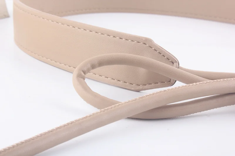 Waist Leather Belt for Women Dress Coat Suit Knot Rope Luxury Designer ladies Corset Hip High Belt Waistband Appreal Accessories