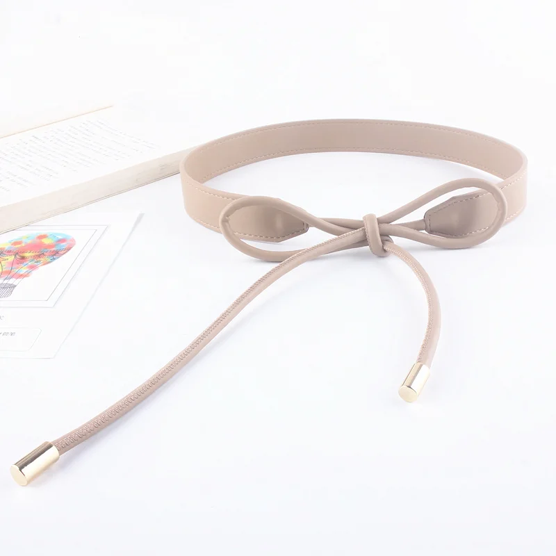Waist Leather Belt for Women Dress Coat Suit Knot Rope Luxury Designer ladies Corset Hip High Belt Waistband Appreal Accessories
