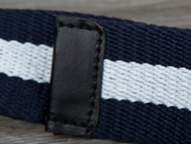 Canvas belt fashion stripe canvas Alloy buckle Men belt trend casual Men and Women sport cowboy pants belt 110-140cm
