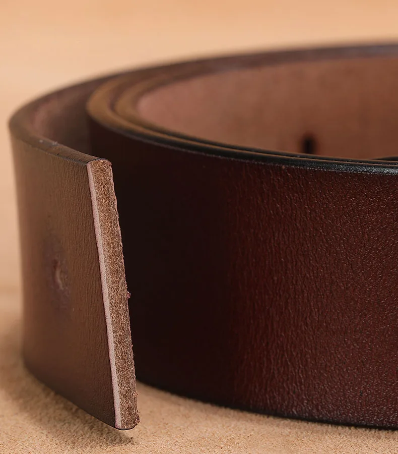 2023 Letter Pin Buckle Cow Genuine Leather Mens Belt for Men Male Vintage Jeans Cowskin Belts 100 110 120 130 140 150cm Belts
