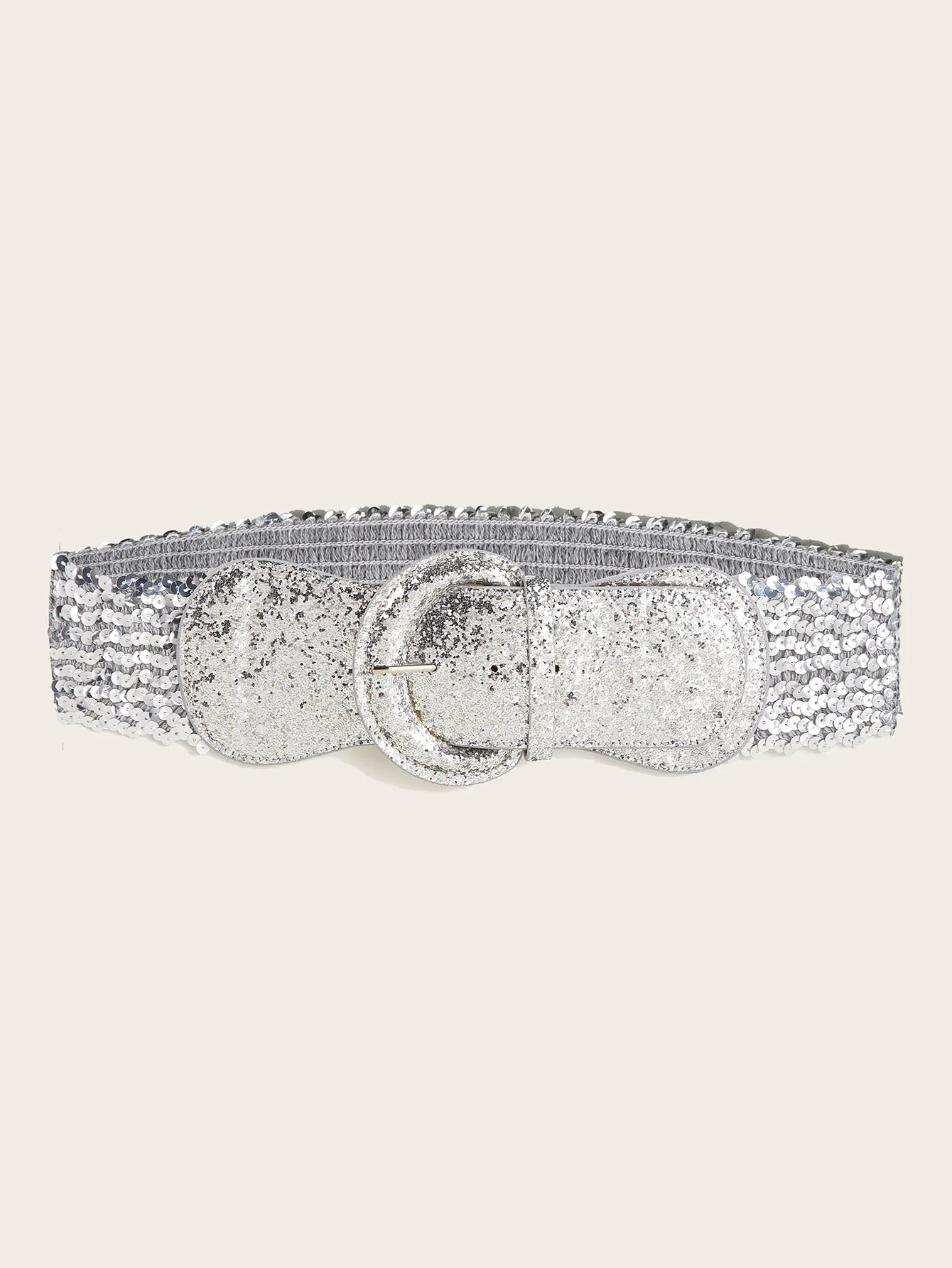 8x77cm Gold Silver Black Women Wide Sequin Belt Female Waistband For Girl Party Club Coat Dress Sweater Punk Gothic Decorative