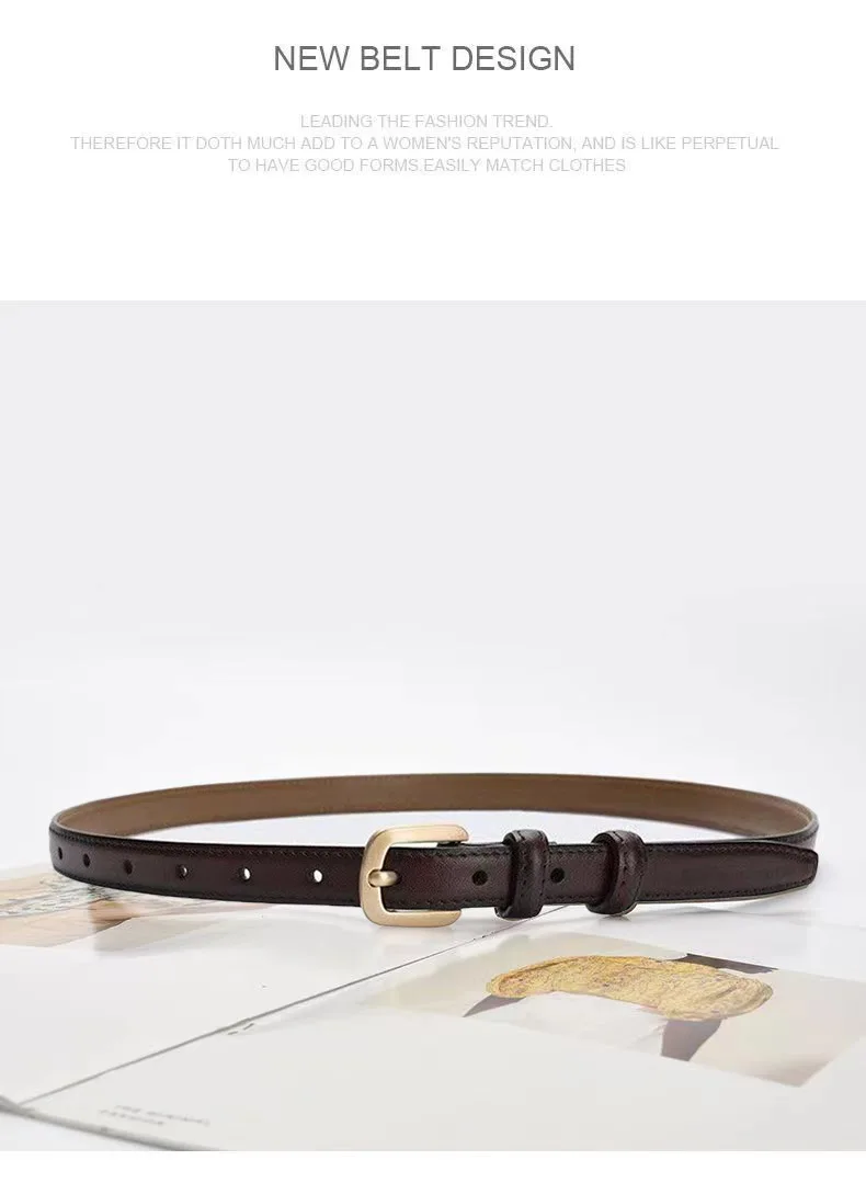 100cm/105cm/110cm Simple Women Retro Soft Belt with Sweater Dress Belt Accessories Fashion Women's Belts Suitable for Daily Wear