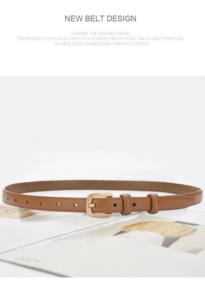 100cm/105cm/110cm Simple Women Retro Soft Belt with Sweater Dress Belt Accessories Fashion Women's Belts Suitable for Daily Wear