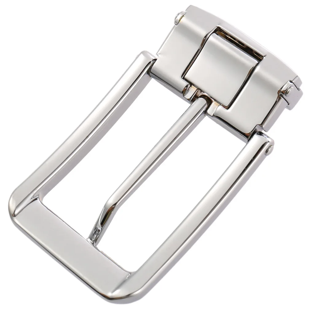 Fashionable Casual Smooth Buckle Head, Alloy Buckle, Perforated Leather Head, Model: LY135-21796