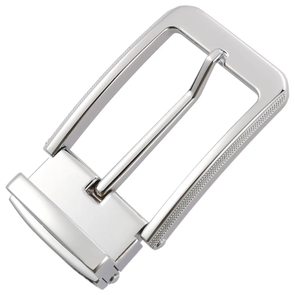 Fashionable Casual Smooth Buckle Head, Alloy Buckle, Perforated Leather Head, Model: LY135-21796