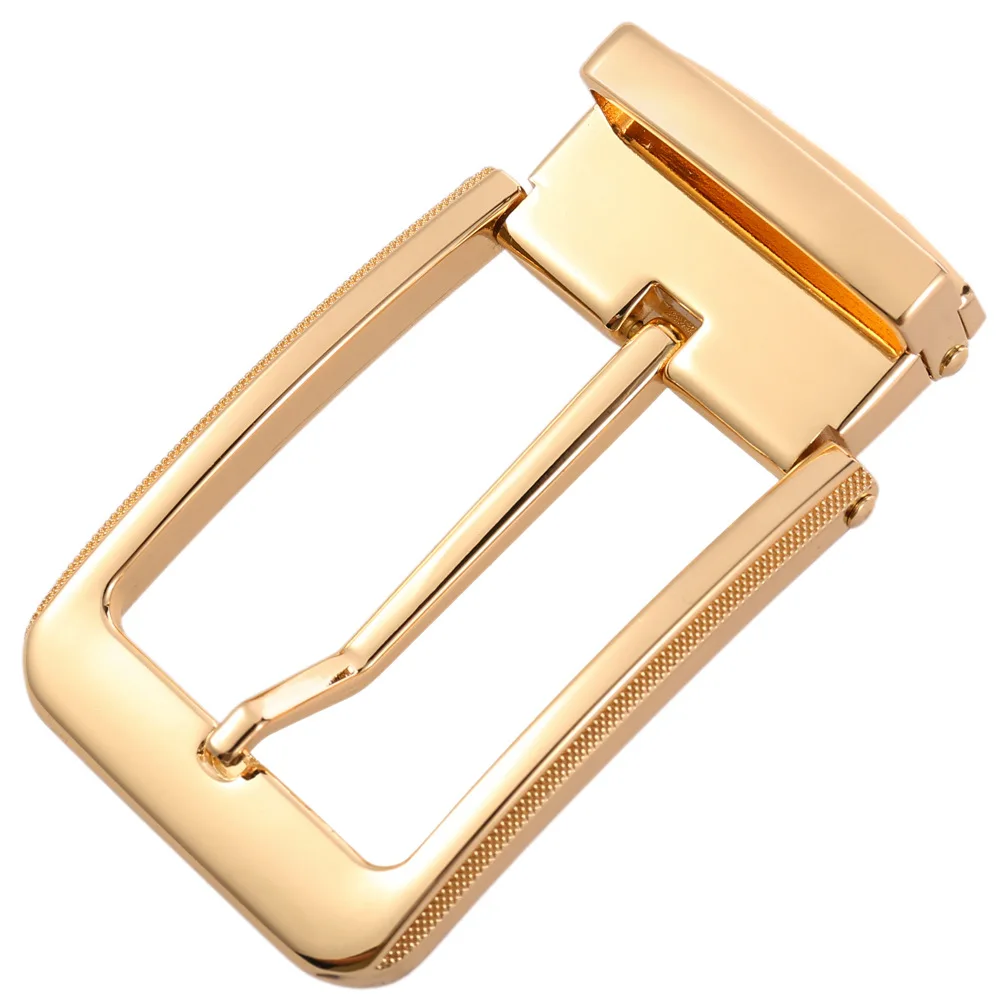 Fashionable Casual Smooth Buckle Head, Alloy Buckle, Perforated Leather Head, Model: LY135-21796