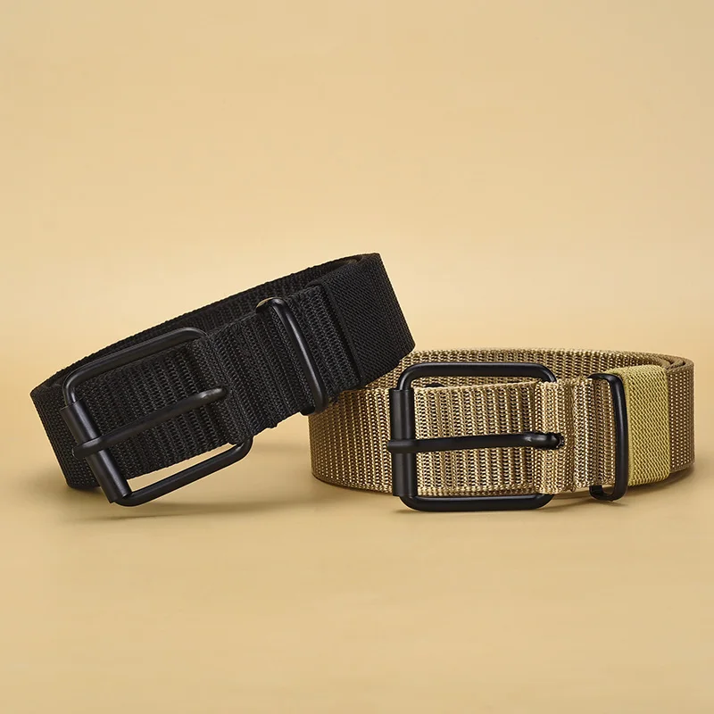 Fashionable Men's Pin Buckle Belt High Quality Simple Outdoor Adventure Multifunctional Belt Retro Men's Birthday Gifts