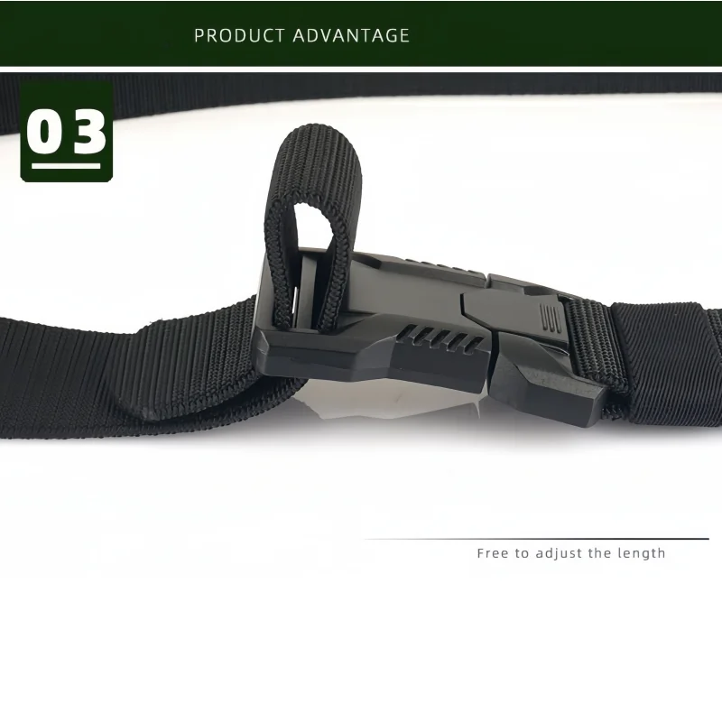 New Unisex Elastic Belt Hard Metal Buckle Quick Release Tough Stretch Nylon Men's Military Tactical Belt Casual Waistband