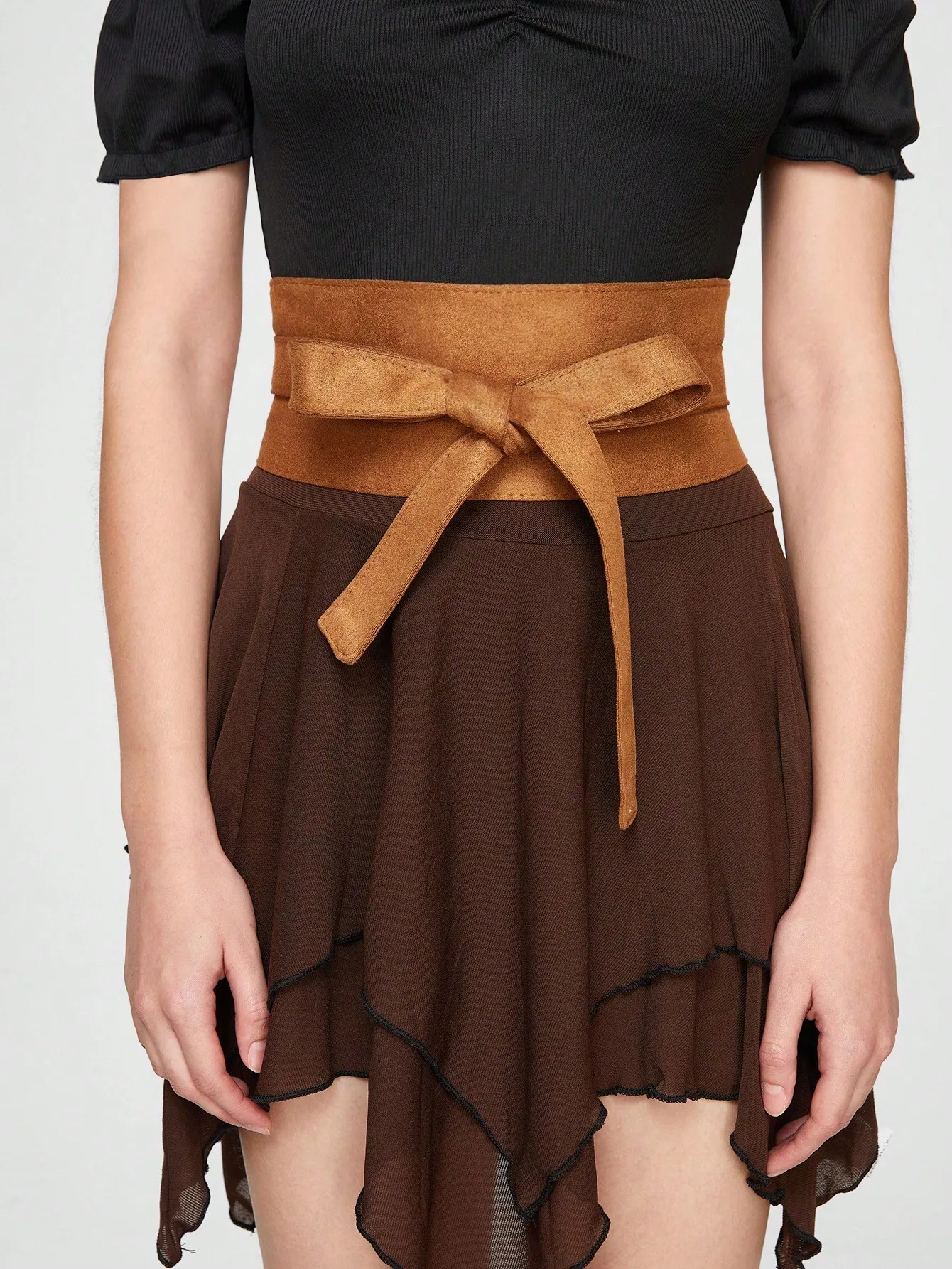 HERSHINE 1-piece Women's Fashion Extra Long Strap Shaping Wide Belt, Elegant Party Dress Sexy Accessory,spring,summer