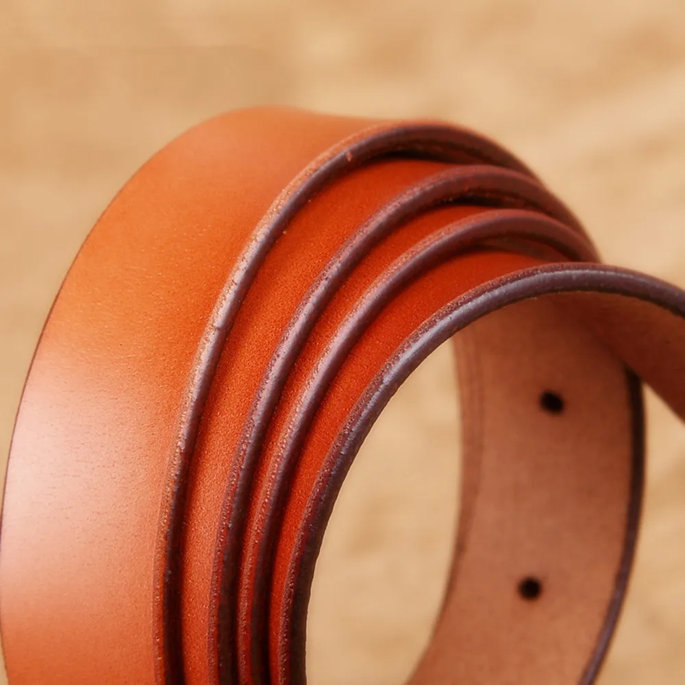 New Designer Fashion Women's Belts High Quality Genuine Leather Brand Straps Female Waistband Pin Buckle Vintage Women Belts