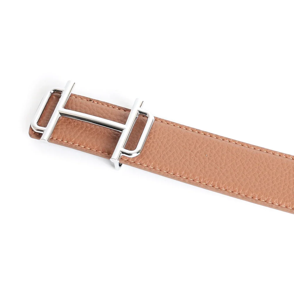 New Luxury Designer Pin T Buckle Belt Men High Quality Women Genuine Real Leather Dress Strap for Jeans Waistband Western Goth