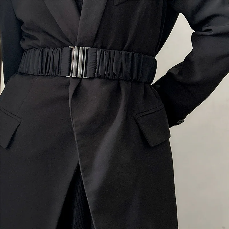New Fabric Elastic Waist Corset Seal Belts for Women Skirt Accessories Decorative Wide Simple Versatile Dress Coat Jacket Belt