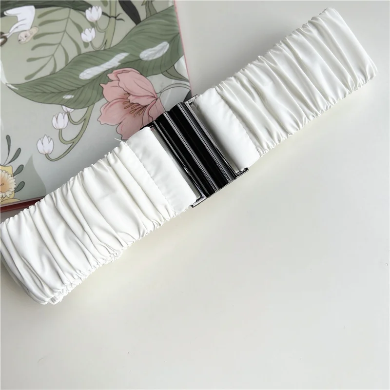 New Fabric Elastic Waist Corset Seal Belts for Women Skirt Accessories Decorative Wide Simple Versatile Dress Coat Jacket Belt