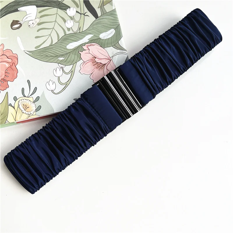 New Fabric Elastic Waist Corset Seal Belts for Women Skirt Accessories Decorative Wide Simple Versatile Dress Coat Jacket Belt