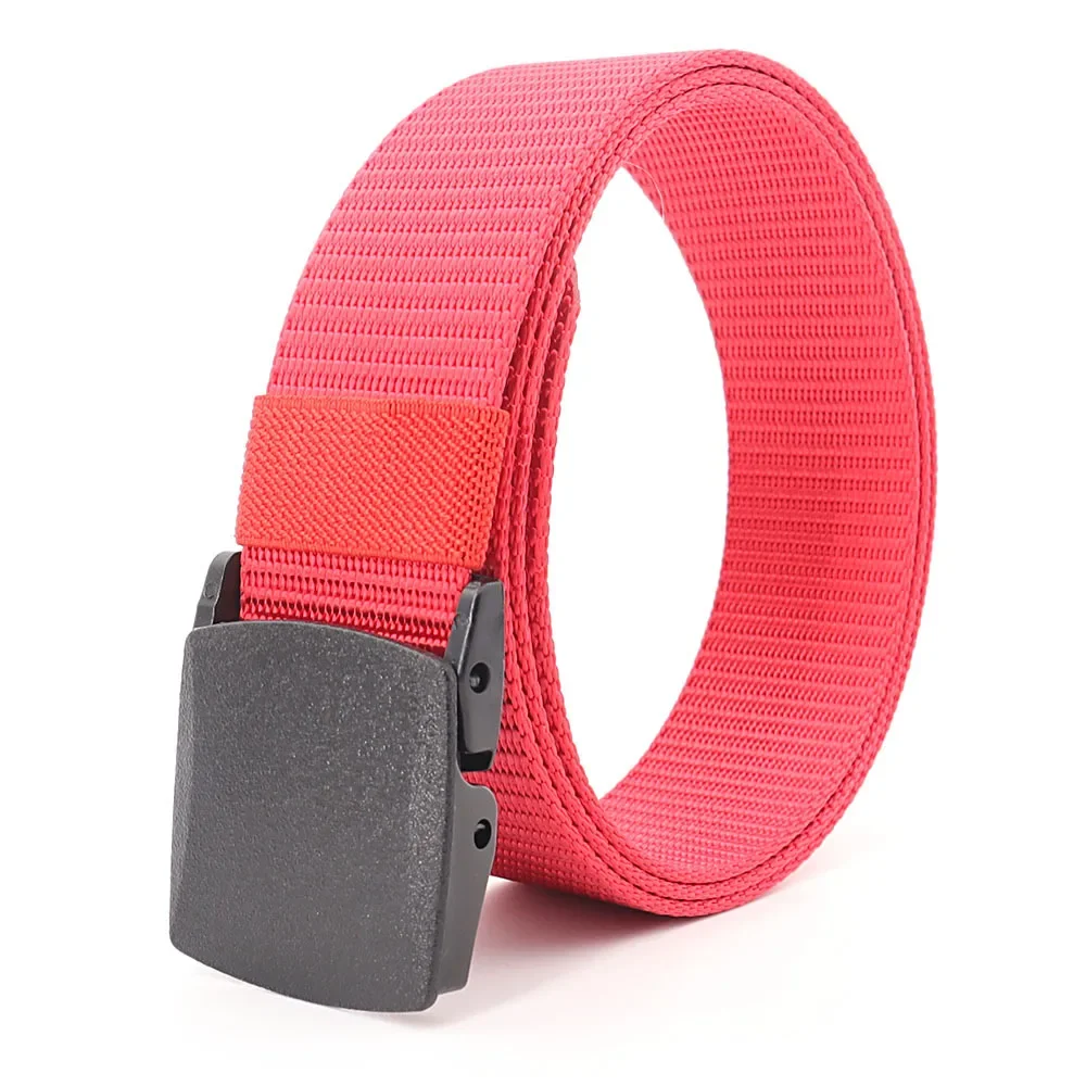 3.8X120cm Automatic Buckle Nylon Belt Male Army Green Camouflage Tactical Belt Mens Waist Canvas Belts Cummerbunds Women Strap