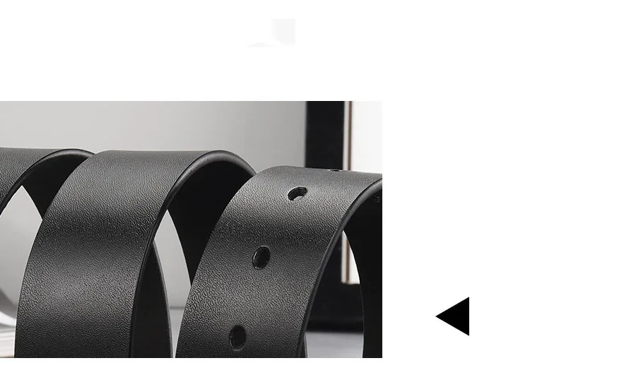 Belt for Man Genuine Leather Designer Luxury Men's Trouser Belt Black Belt for Jeans Male Belts Pin Buckle Waistband Strap HQ027