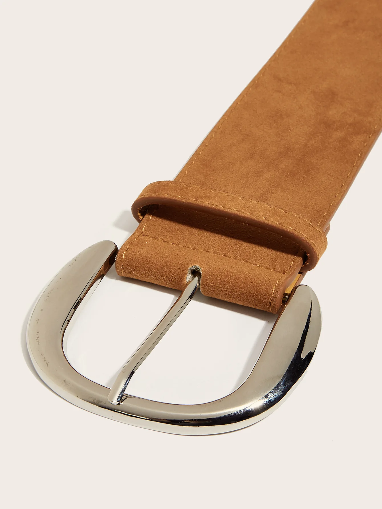 5.8x107cm Vintage Suede Leather Wide Belt Casual Gold Silver Metal Pin Buckle Waistband Women Men Business Waist Strap Gifts