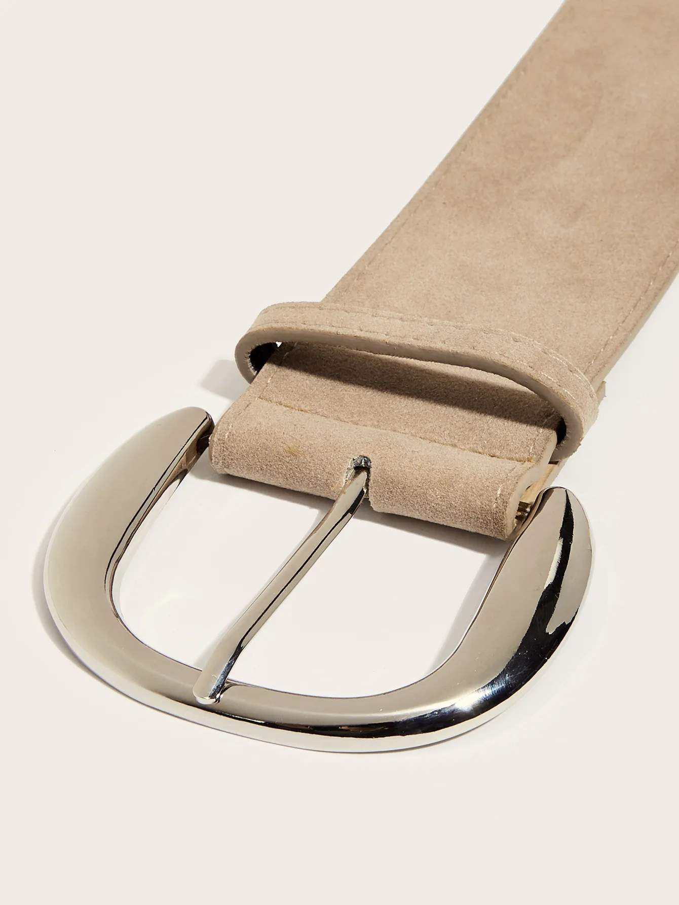 5.8x107cm Vintage Suede Leather Wide Belt Casual Gold Silver Metal Pin Buckle Waistband Women Men Business Waist Strap Gifts