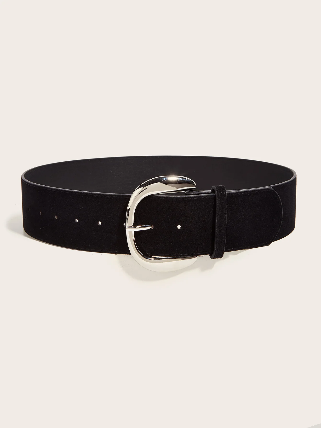 5.8x107cm Vintage Suede Leather Wide Belt Casual Gold Silver Metal Pin Buckle Waistband Women Men Business Waist Strap Gifts