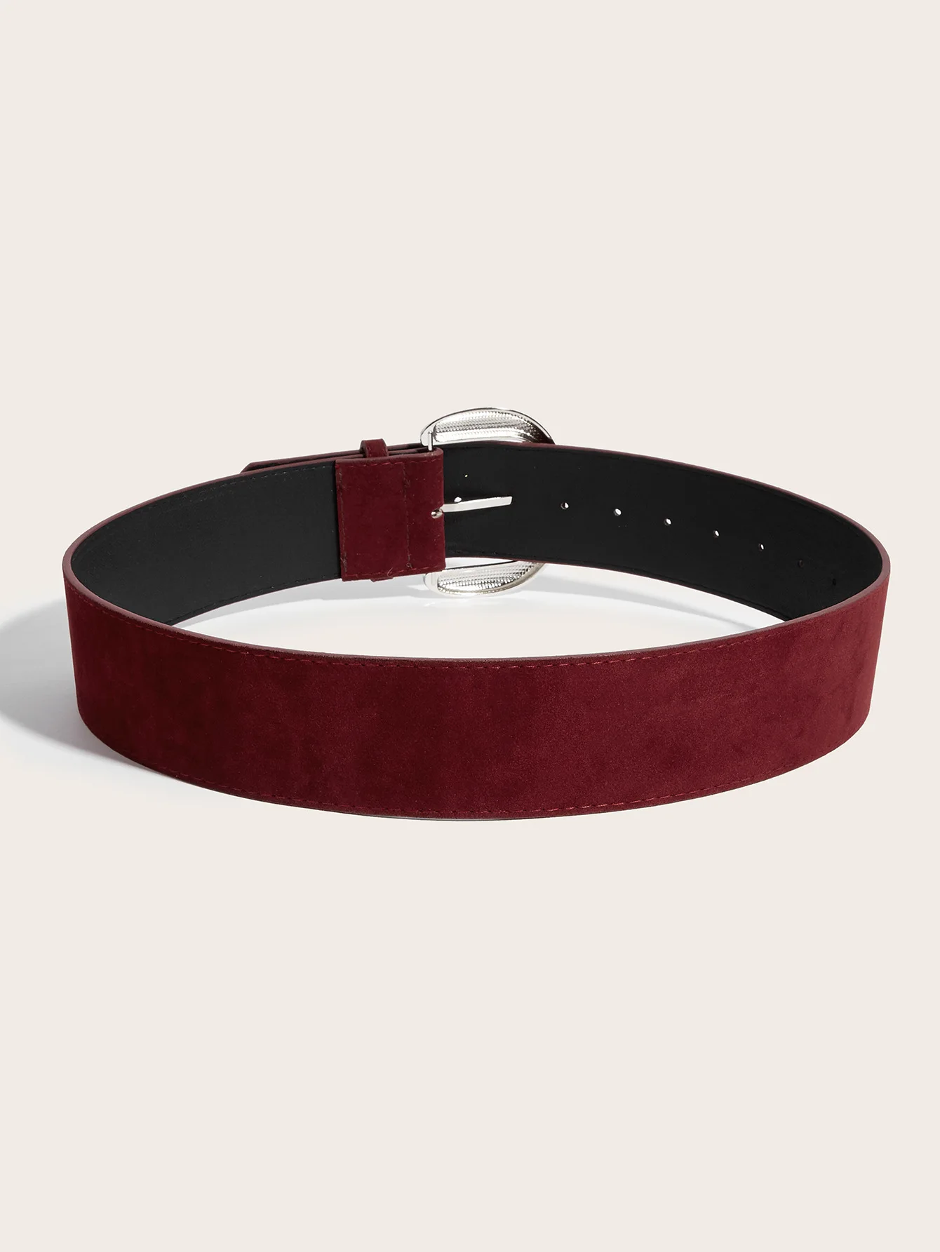 5.8x107cm Vintage Suede Leather Wide Belt Casual Gold Silver Metal Pin Buckle Waistband Women Men Business Waist Strap Gifts
