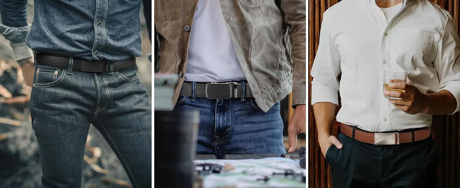 Men's Brand Leather Belts for Men 105cm-135cm Automatic Belt with Ratchet Strap Top Quality Belts Luxury Belts for Men