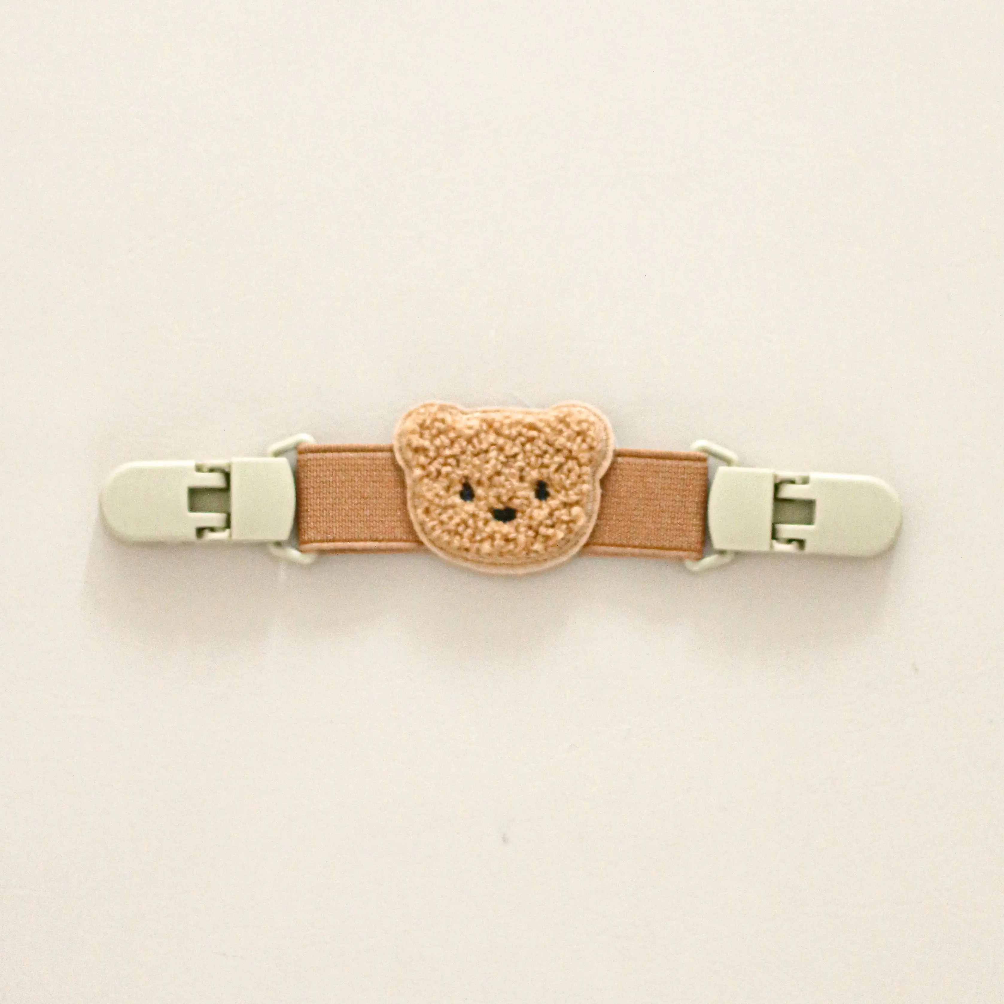 INS Korean Style Kids Harness Clip to Prevent Off, Cute Bear Harness Clip Baby Shoulder Strap Anti-Slip Stretch Accessories