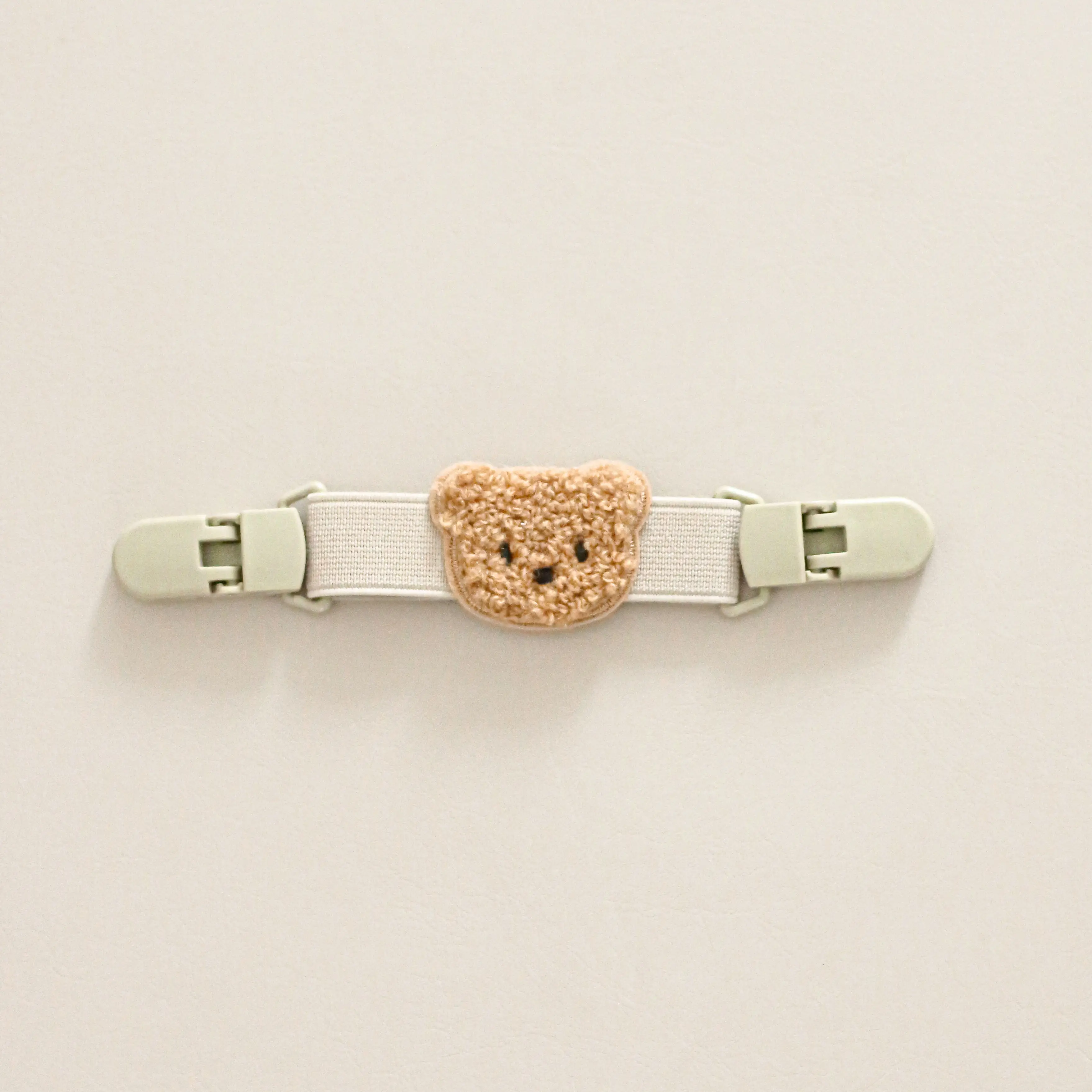 INS Korean Style Kids Harness Clip to Prevent Off, Cute Bear Harness Clip Baby Shoulder Strap Anti-Slip Stretch Accessories