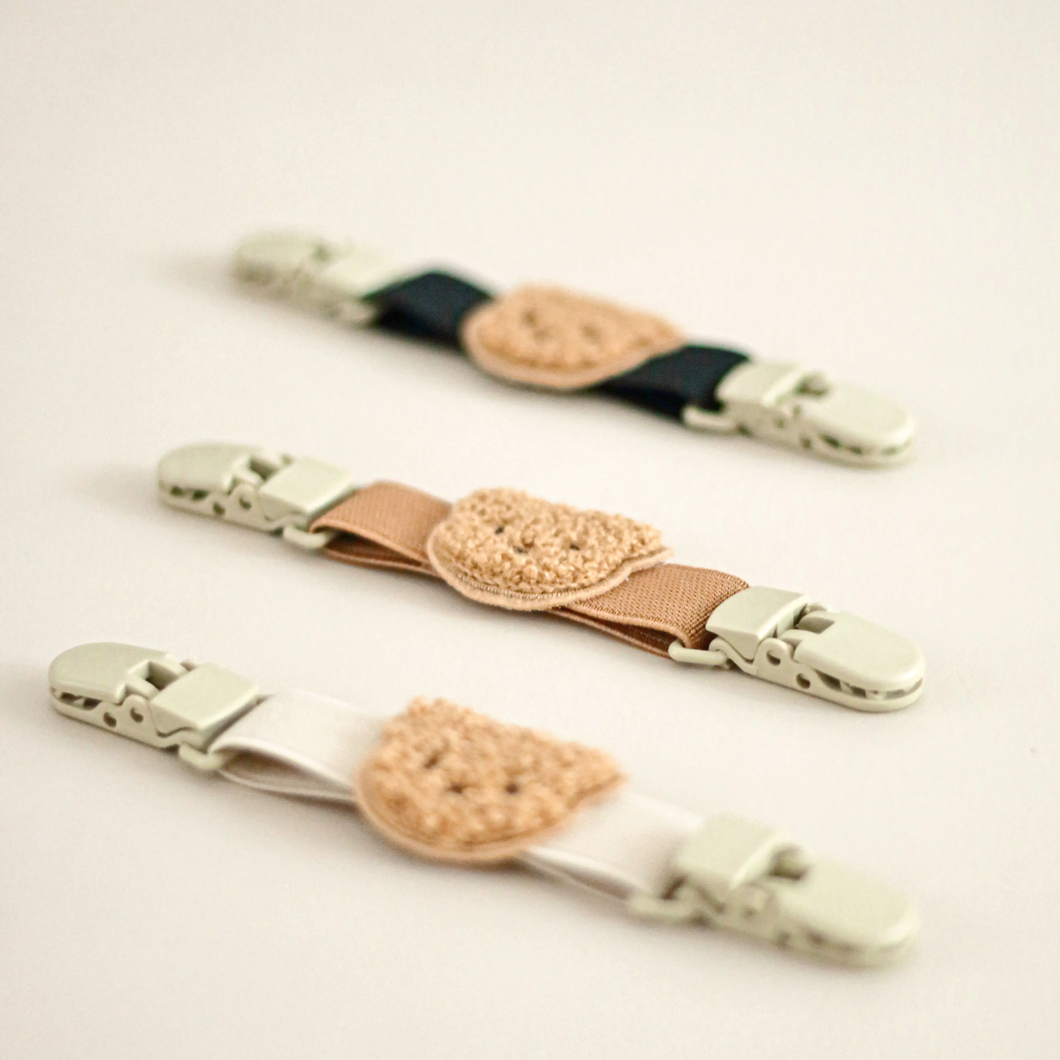 INS Korean Style Kids Harness Clip to Prevent Off, Cute Bear Harness Clip Baby Shoulder Strap Anti-Slip Stretch Accessories