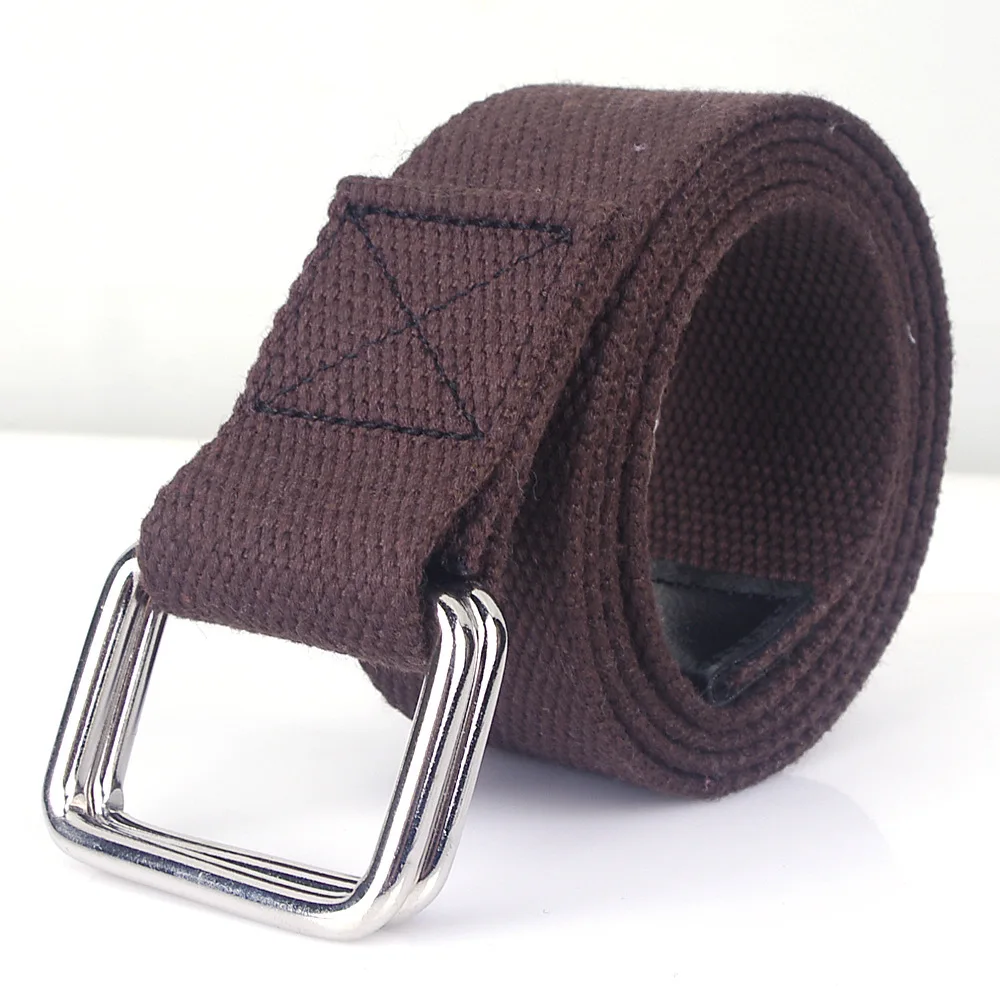 New Tactical Canvas Belt Men Belts Metal Buckle Webbing Belts for Men Canvas Nylon High Quality Strap Casual Sports Students