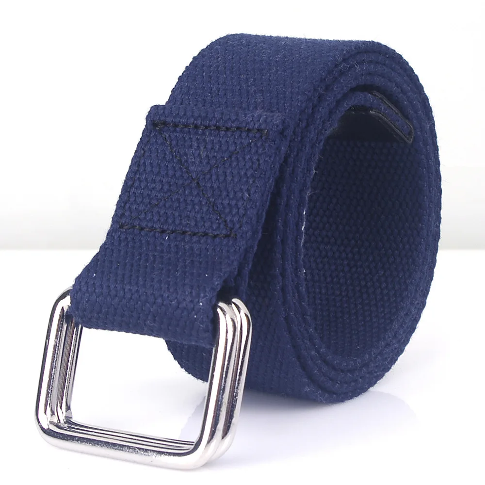 New Tactical Canvas Belt Men Belts Metal Buckle Webbing Belts for Men Canvas Nylon High Quality Strap Casual Sports Students