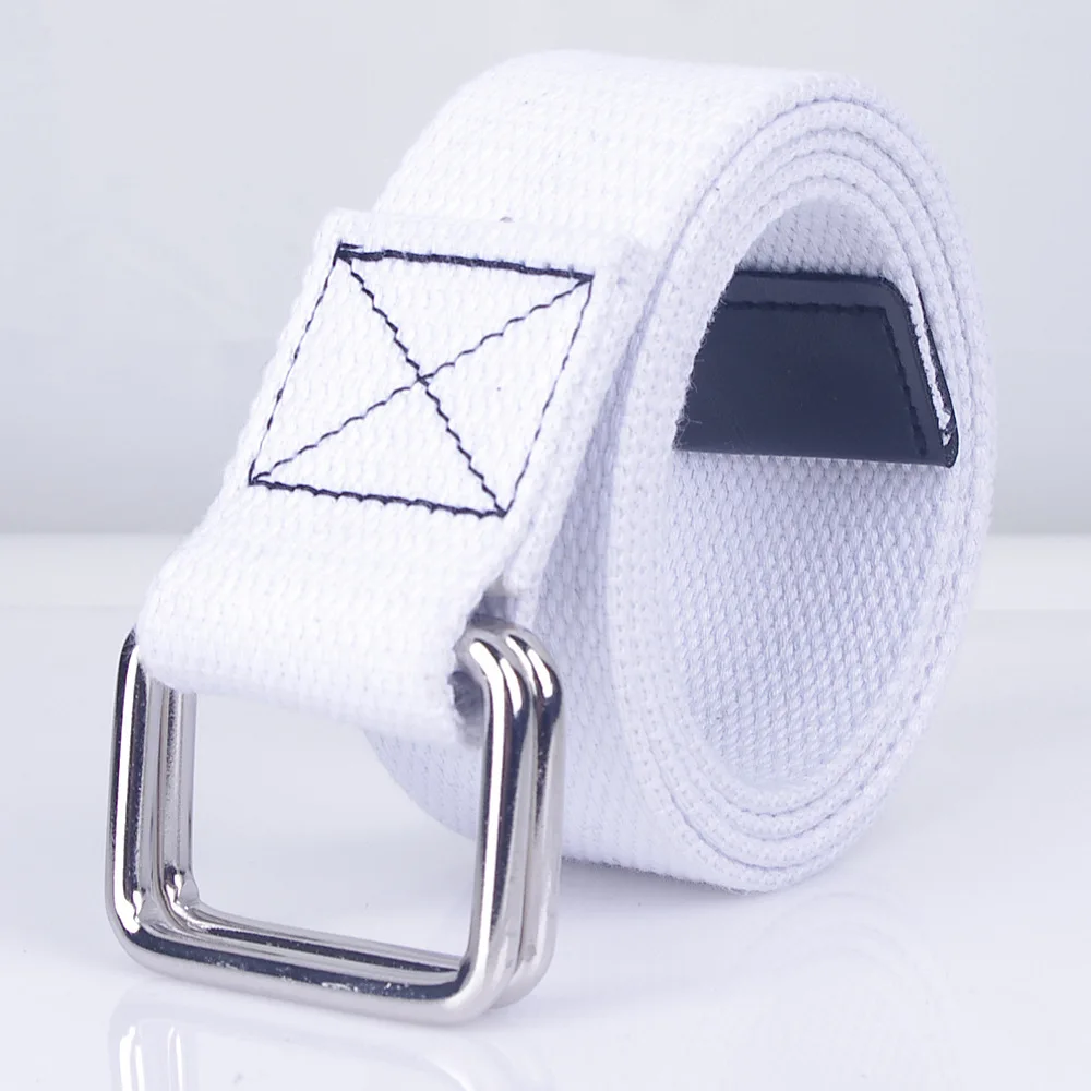 New Tactical Canvas Belt Men Belts Metal Buckle Webbing Belts for Men Canvas Nylon High Quality Strap Casual Sports Students