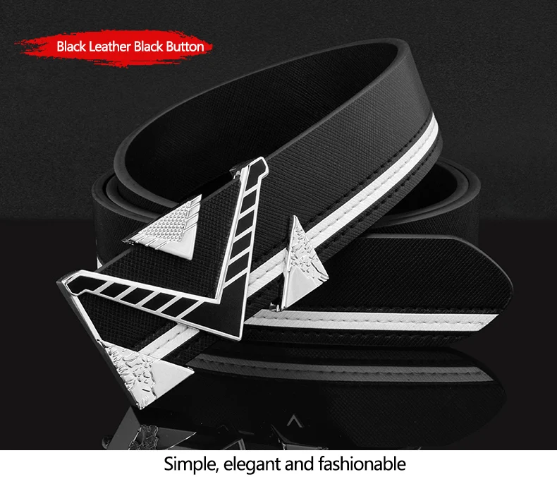 2025 New High Quality Belts for Men &Women Unisex Fashion Shiny White Design Buckle Waist Shaper Leather Belts