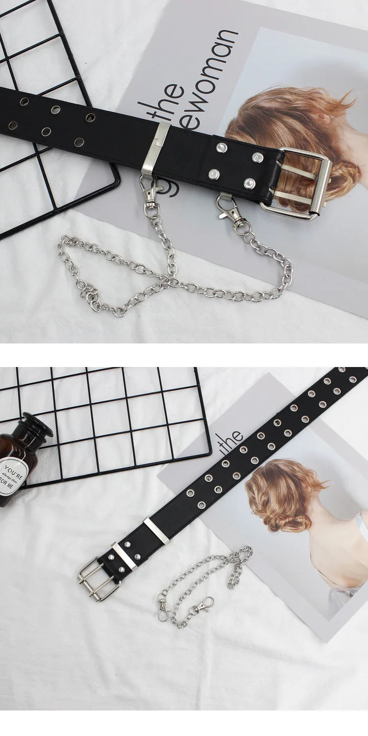 2023 Women Belts New PU Leather Simple Metal Buckle Belt Girls Dress Jean Pants Waistband Belts for Lady Luxury Designer Brand