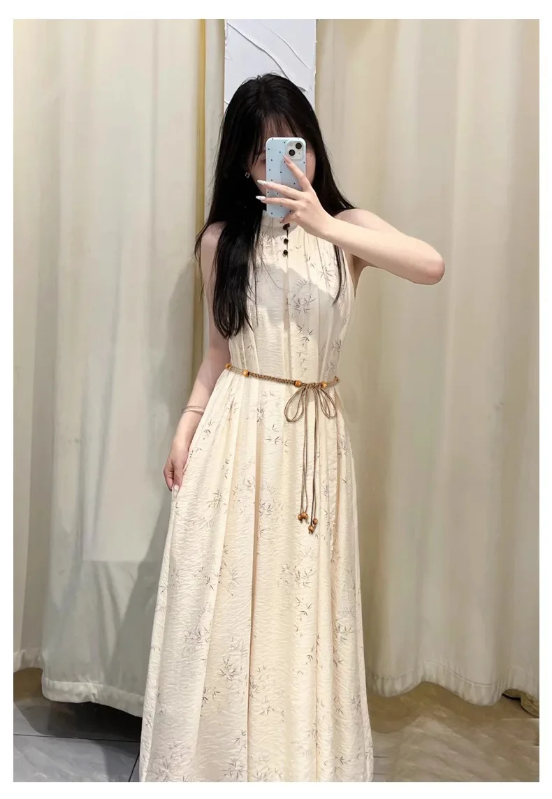 Bohemian style women's belt hand-woven beaded belt summer beach dress match