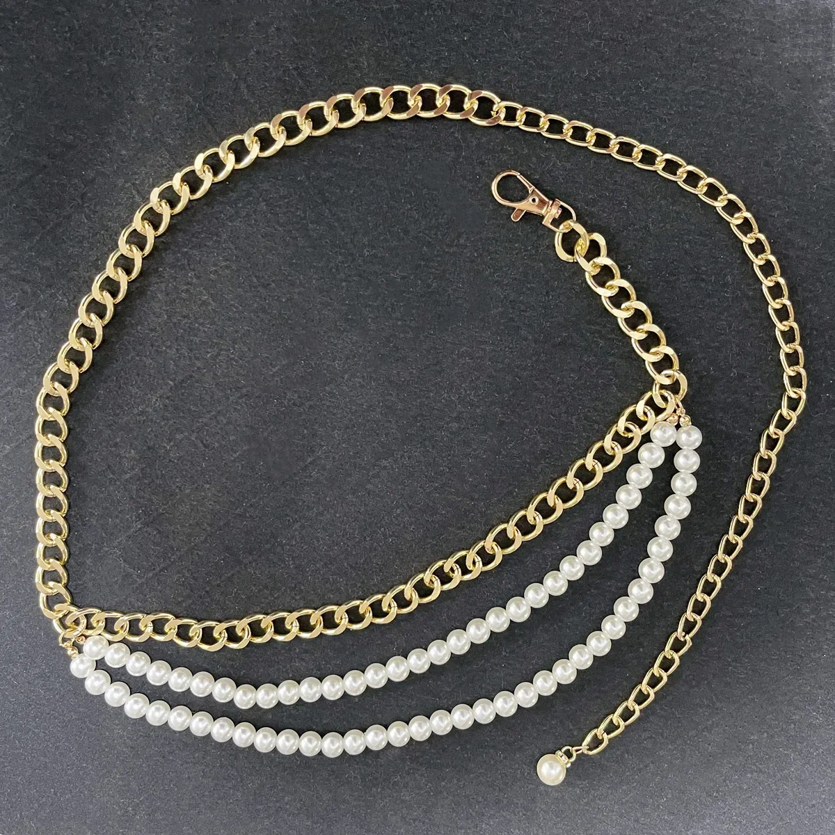Women Belt Pearls Splicing Woman Belt for Jeans Vintage Fashion Leisure Designer Belts Women High Quality 2024 New