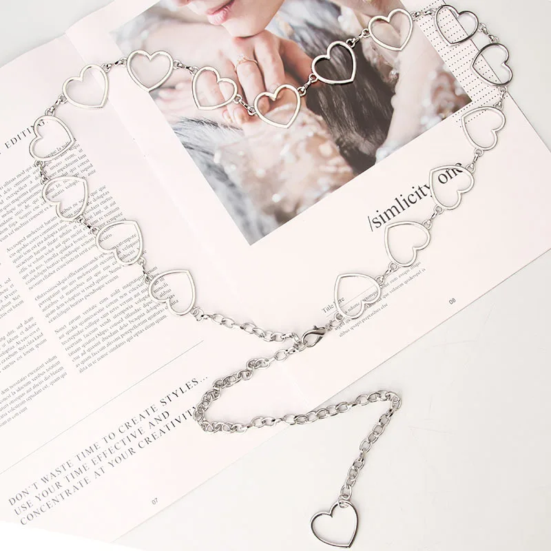 Sexy Geometric Pearl Waist Chain For Women Double Layer Beads Chain Belt Streetwear Summer Fashion Body Jewelry