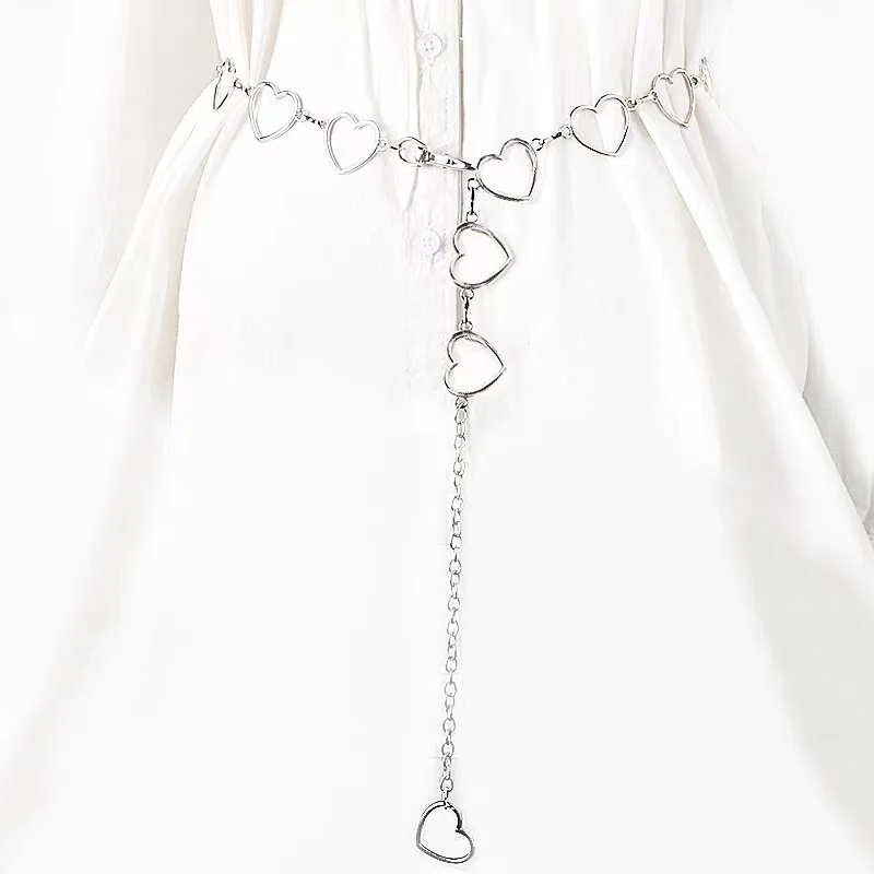Sexy Geometric Pearl Waist Chain For Women Double Layer Beads Chain Belt Streetwear Summer Fashion Body Jewelry