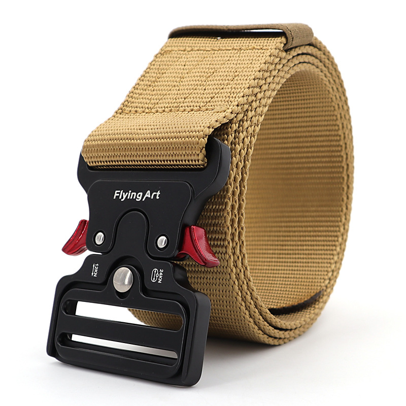 Plus Size 5cm×125cm Men's Belt Outdoor Hunting - Multi Function Survival Marine Corps Canvas Nylon Belts