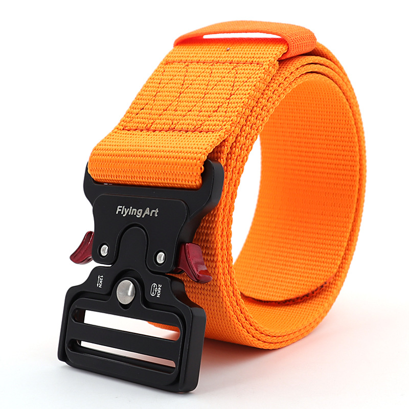 Plus Size 5cm×125cm Men's Belt Outdoor Hunting - Multi Function Survival Marine Corps Canvas Nylon Belts