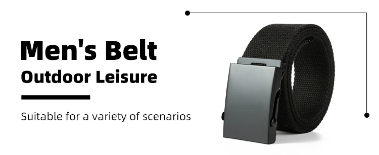 New Men Belt New Fashion Unisex Waist Belt Jeans Male Casual Luxury Canvas 3.8cm Webbing Waistband Ceinture Femme