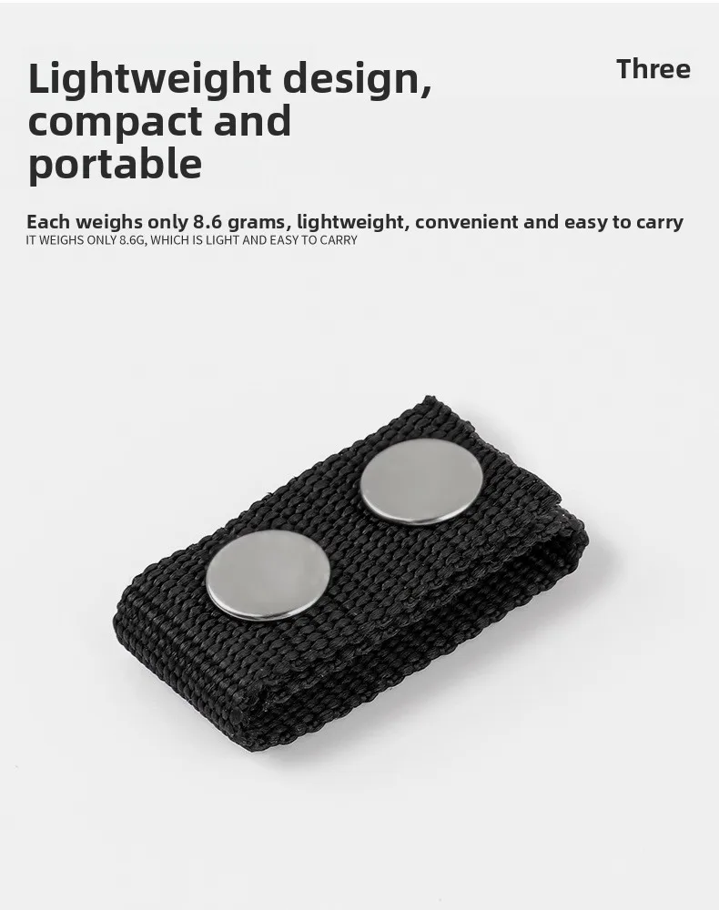 Double Nylon Metal Heavy Duty Tactical Belt Buckle Double Multipurpose Portable Outdoor Accessory Equipment Fixed Buckles