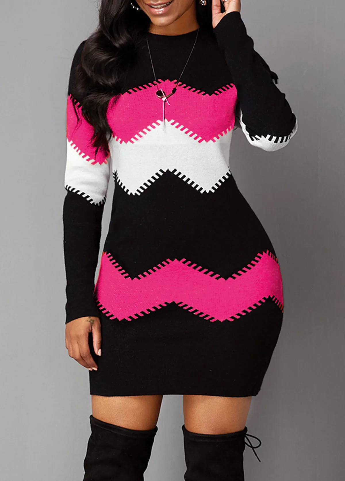 2024 Autumn Women Dress Hip Vintage Strip Befree Large Size Big Sexy Boho Casual Party Elegant Dresses for Women S-5XL