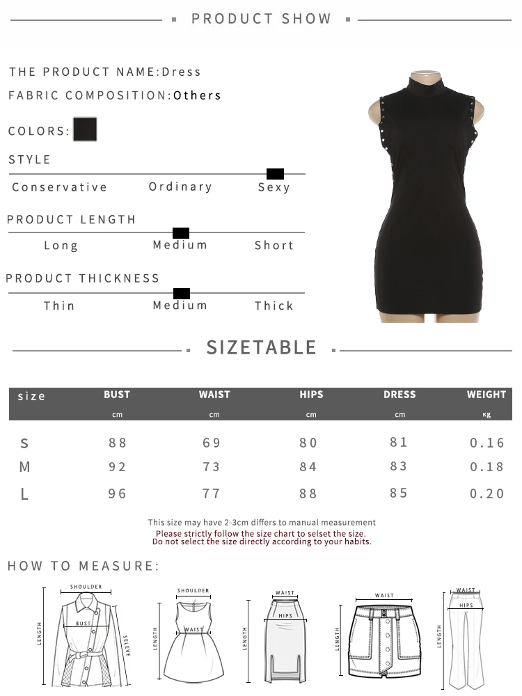 Nibber Peach Hip Mini Dress Woman o-Neck Sleeveless Side Hollow Design Metal Rings Decoration Skinny Midnight Club Party Bodycon