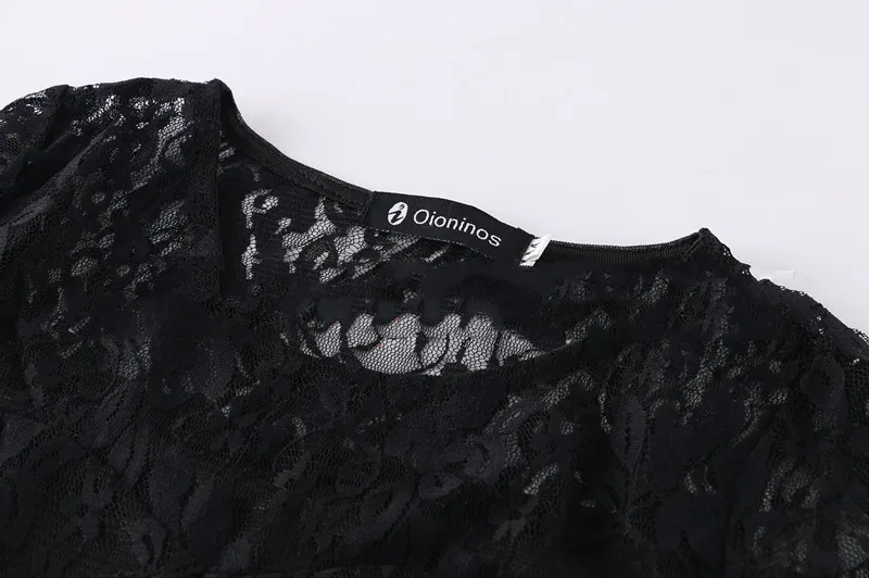 Sexy Women Floral Lace Dress Round Neck Short Sleeve Vintage Lace A-line Dress Patchwork Slim Pleated Swing Cocktail Party Dress