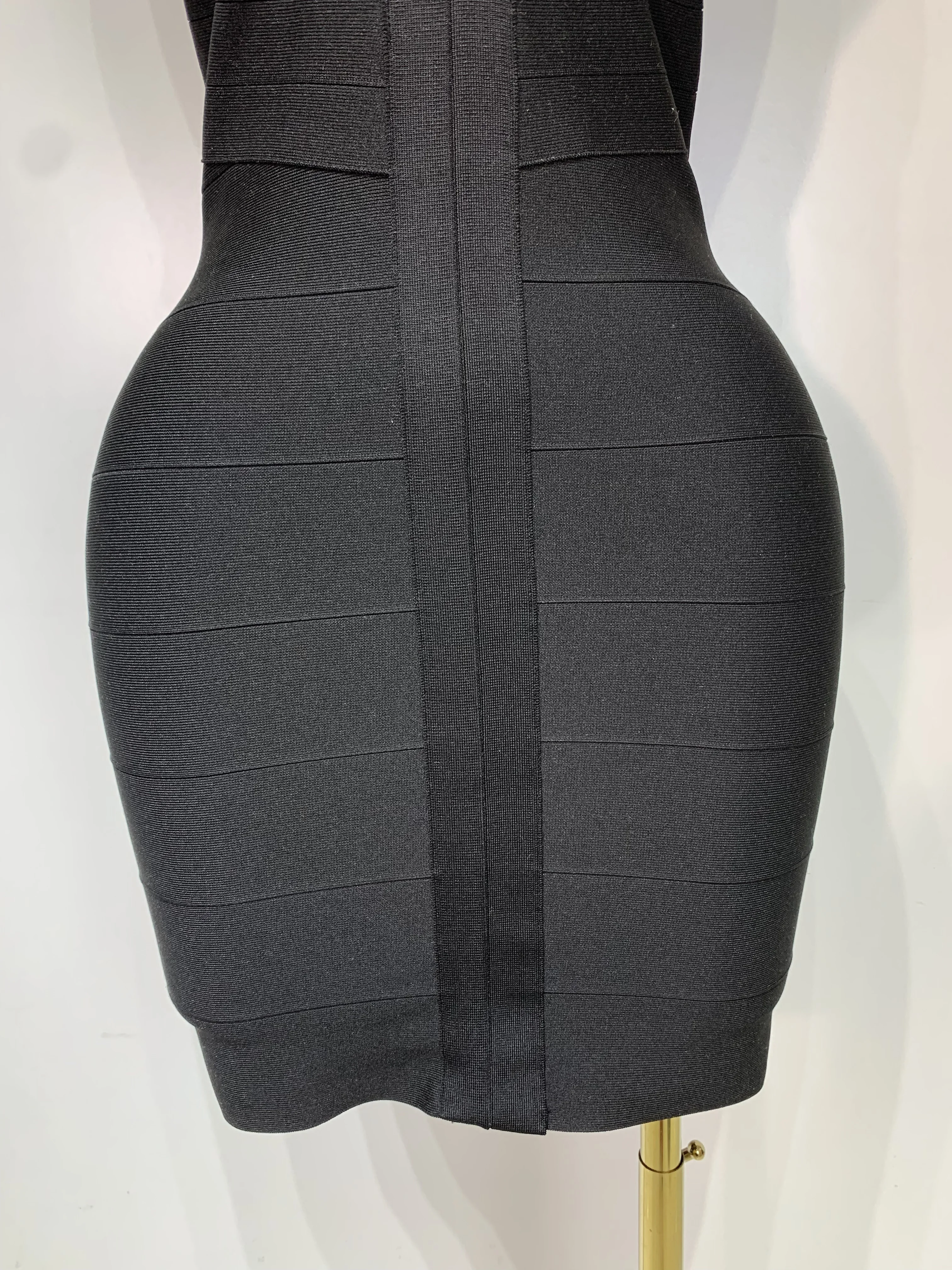 Women Sexy Sleeveless Deep V-neck Bodycon Mini Bandage Dresses Elegant Evening Party Luxury Birthday Club Prom Gown