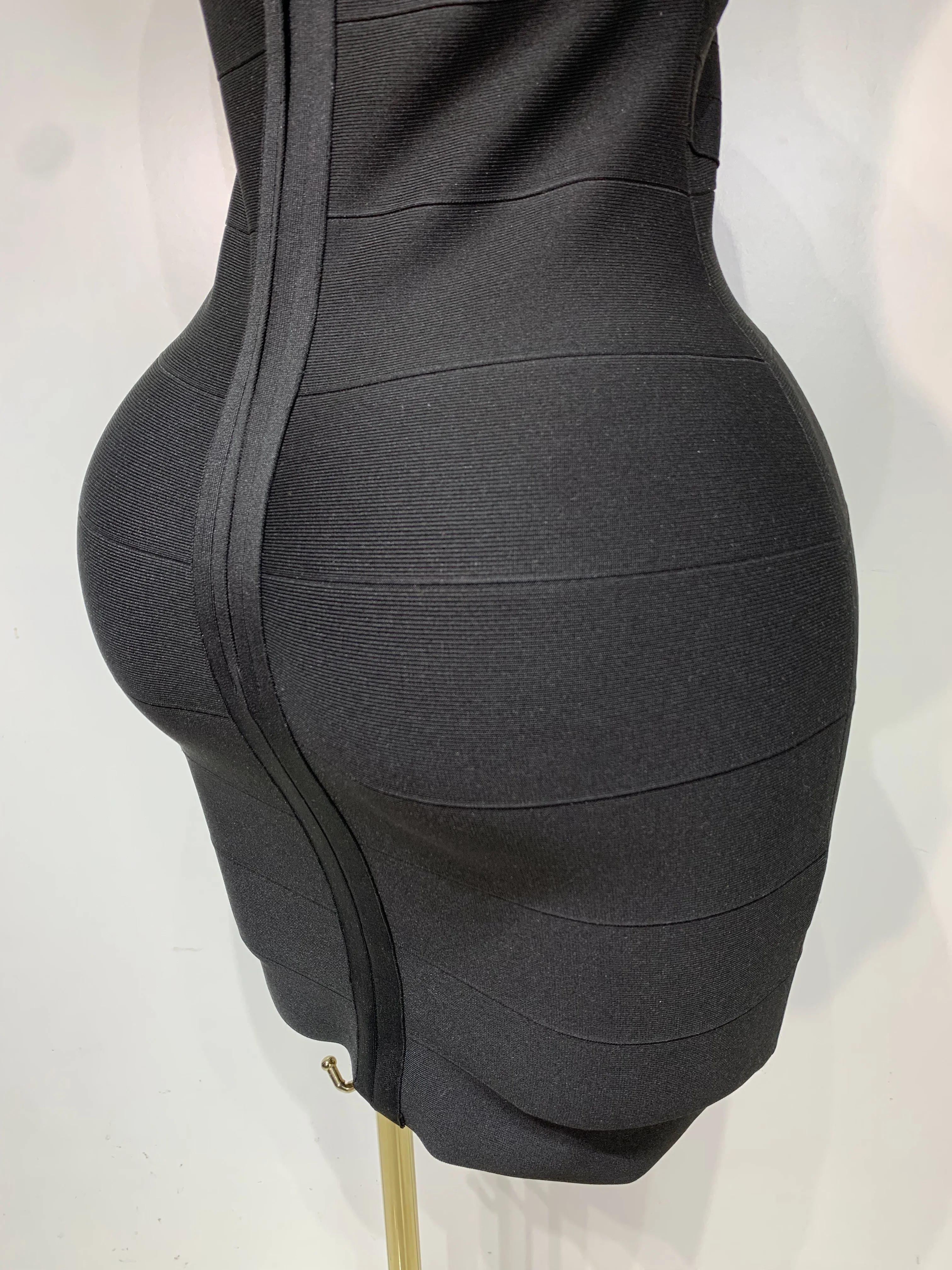 Women Sexy Sleeveless Deep V-neck Bodycon Mini Bandage Dresses Elegant Evening Party Luxury Birthday Club Prom Gown