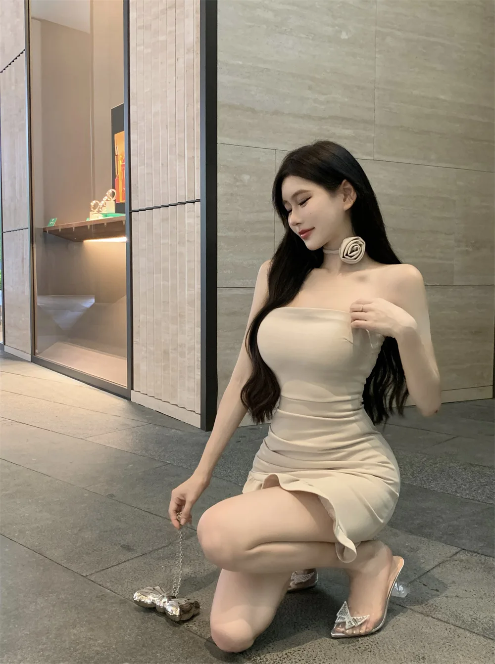 Sexy Sleeveless Party Mini Tight Female Dress Elegant and Pretty Chic Harajuku Korean Style Beach Fashion Women's Dresses